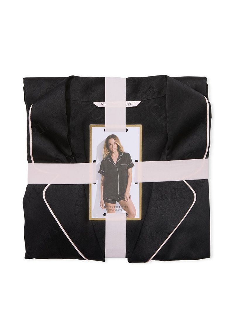 Pijama-short-de-Satin-Negro-Victoria-s-Secret